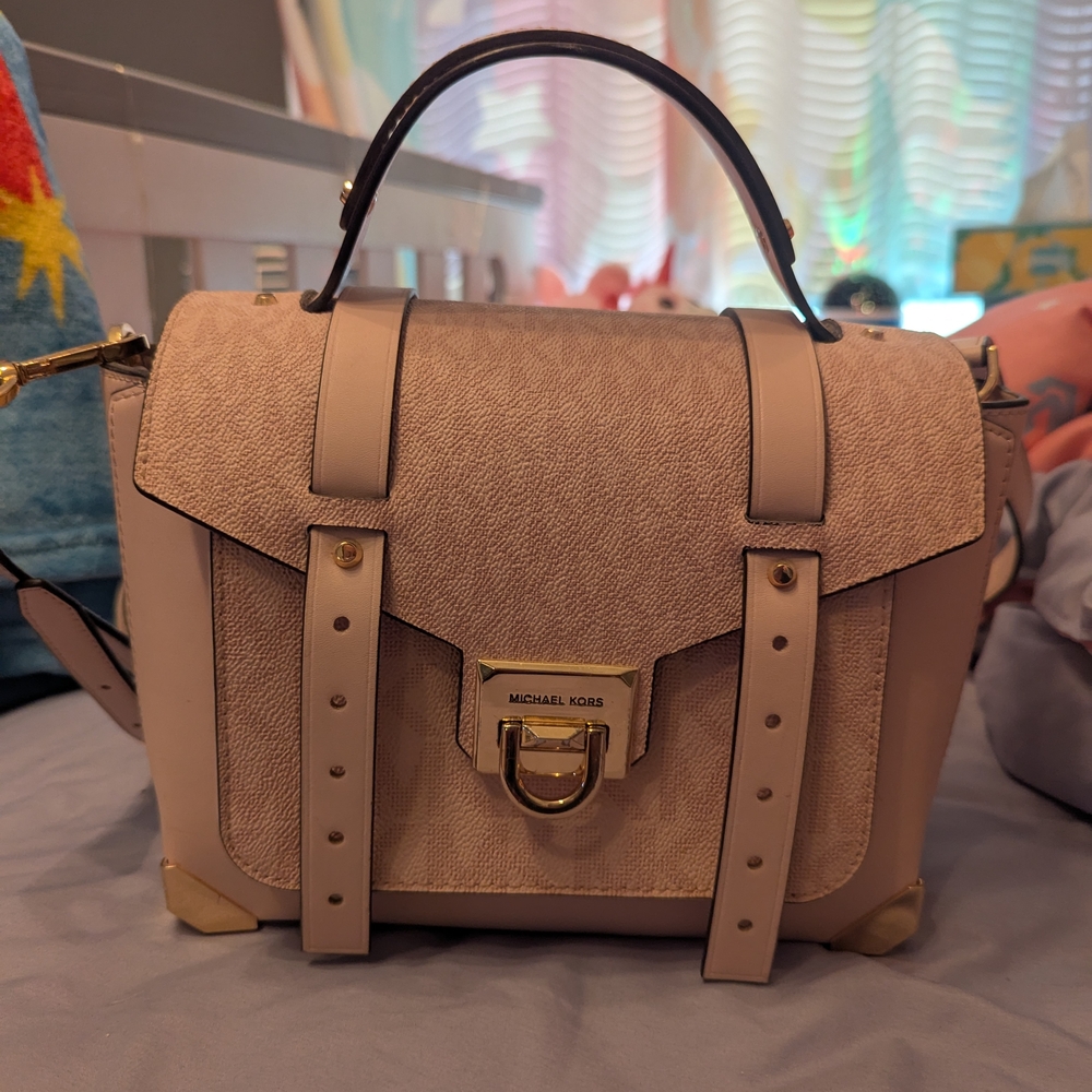 Michael Kors Pink Satchel Bag